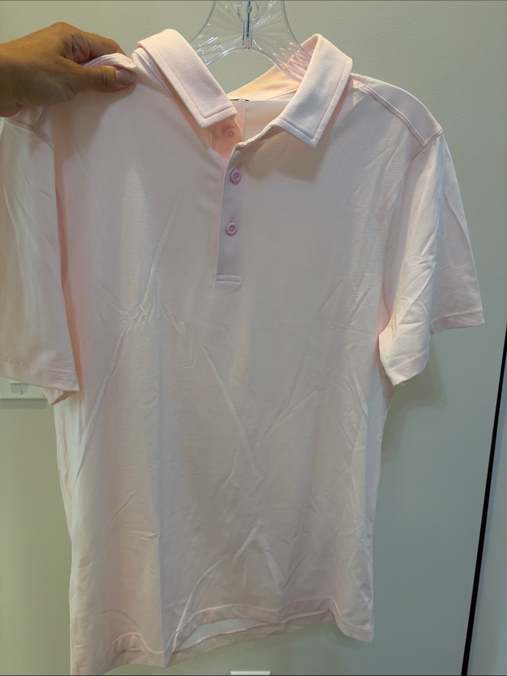 Men's Lululemon evolution short sleeve polo. NWOT